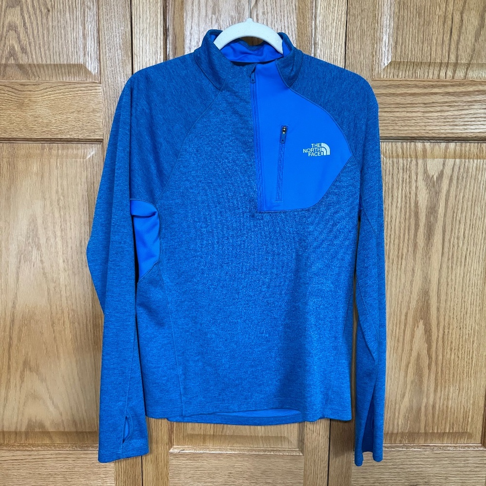 The North Face Men’s Impulse Active 1/4 Zip Pullover in Blue Aster